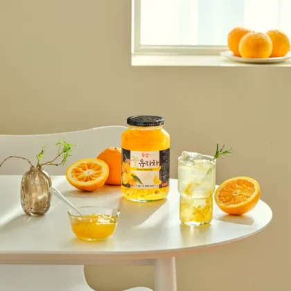 KOTSAM Honey Pomelo Tea Glass Jar
