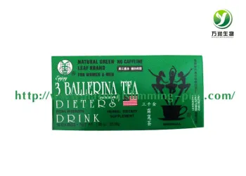 No Side Effect Beauty Slimming Tea , Herbal Extracts 3 Ballerina Tea