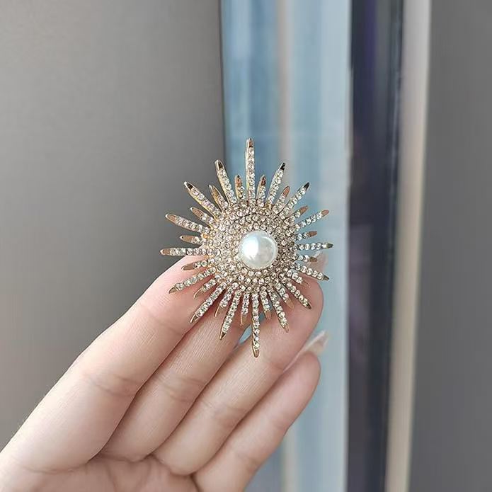 Sunflower Brooch Pins