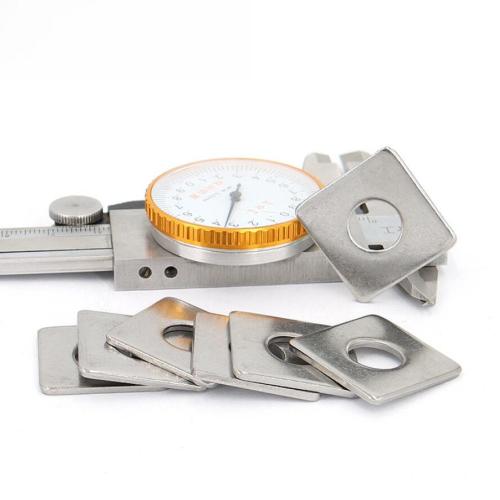 Arruela quadrada Arruela plana quadrada Arruela de placa