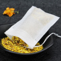 New Teabags 100Pcs/Lot 5-5.5 x 7CM Empty Tea Bags With String Heal Seal Filter Paper for Herb Loose Tea