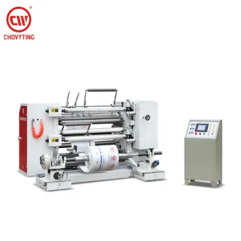 CP-1300 FQL Automatic Plastic Film & Paper Vertical Slitting and Rewinding Machine