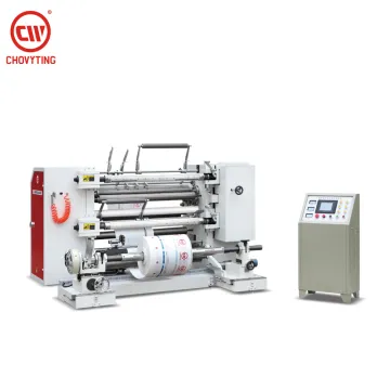 CP-1300 FQL Automatic Plastic Film & Paper Vertical Slitting and Rewinding Machine
