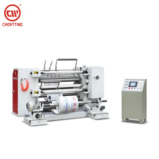 CP-1300 FQL Automatic Plastic Film & Paper Vertical Slitting and Rewinding Machine