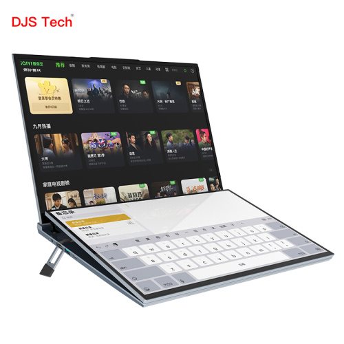 Professional customized dual touch screen notebook computer