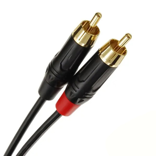 6.35mm TRS Stereo Male RCA Audio Cable