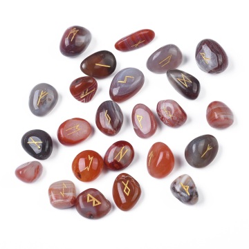 Divination Stone No Hole Natural Carnelian Carved Beads: Unique and Handcrafted Pandahall Collection