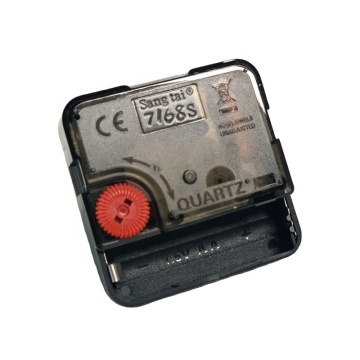 7168S Minimalist Black Clock Mechanism with 10mm Hands
