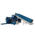 Semi-automatic horizontal hydraulic baler machine