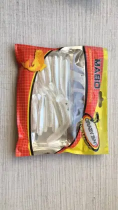 TAIGEK 7.5cm Quality Artificial Shad Lure for Trout Fishing