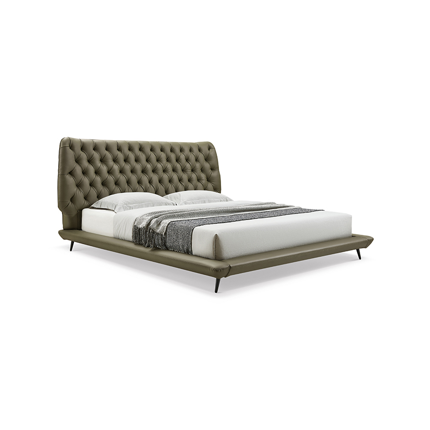 High And Soft Headboard Contemporary Beds