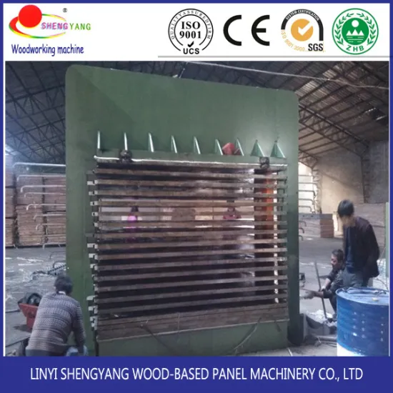 Plywood laminating machine laminate press machine plywood