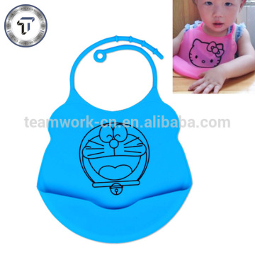 Cute pattern carton design cheap babybjorn soft bib