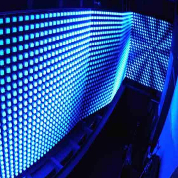 DMX blue led neon rope lights