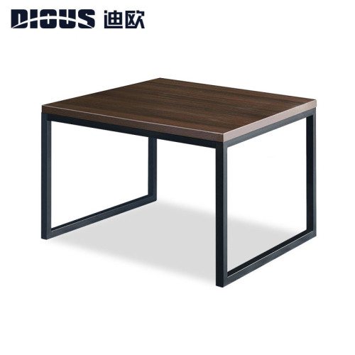 Dious furniture modern office melamine wooden small tea table coffee table