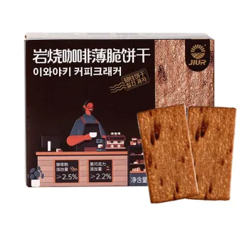 JIUR New Flavors 105g Crispy Thin Cracker Snacks - Wholesale Chinese Sweet Cookies for Sale