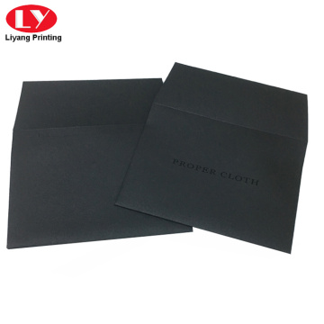 Black UV Small Envelope Custom Made