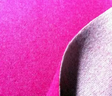 Warm heavy double-faced fabric