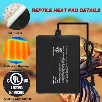 Reptile Vivarium Heating Solutions: Pads, Mats, and Thermostats