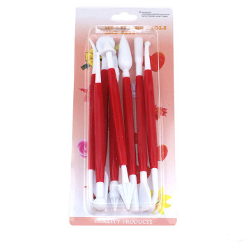 8 Pcs Plastic Icing Modelling Tools for Homemade Cake Decorating