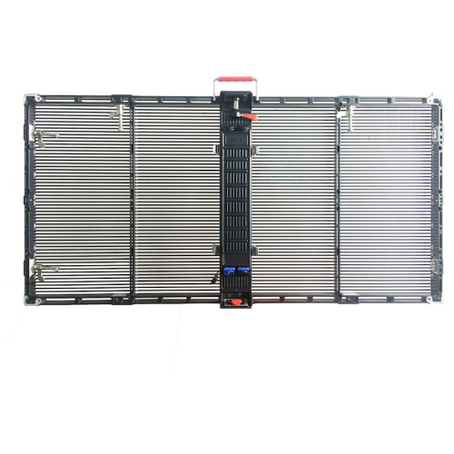 Power consumption light weight transparent window led screen