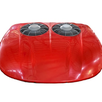 24V 12V DC Inverter Air Conditioning for Trucks, Yachts, and Caravans - Twin Fans Roof AC