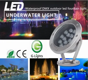 Waterproof DMX outdoor led fountain light