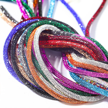 Hot Sale: 6mm Round Crystal Rhinestones - Shiny Garment Accessories for Shoes and Clothing