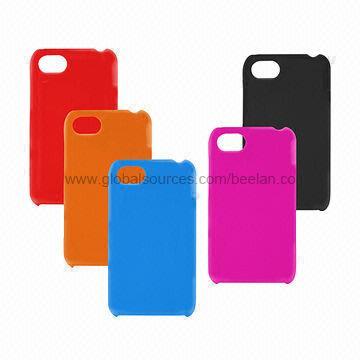 Crystal Cases for RIM's BlackBerry Q5, High-quality Rubber Coating Available in One Piece Plastic