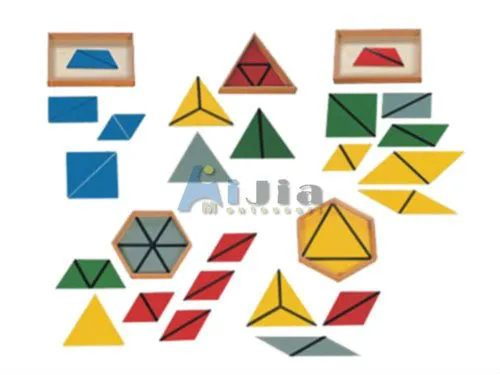 top Montessori toys Constructive Triangles