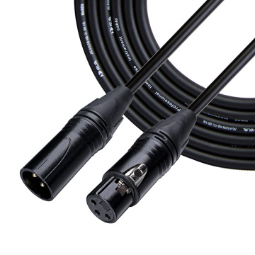 Professional OFC Low Noise Shielded XLR Microphone Cable - Male to Female