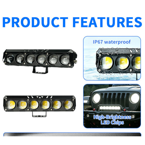 LiuHJG Motorcycle Spot Light Spotlight Projector Fog Light