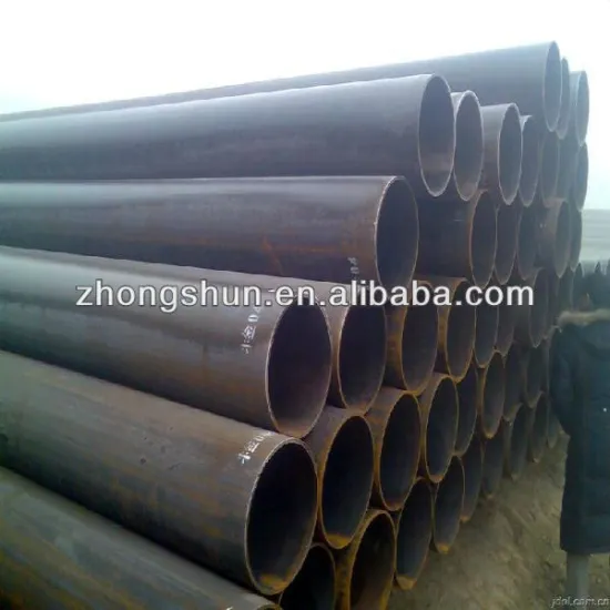 ERW steel pipe/tube ASTMA53
