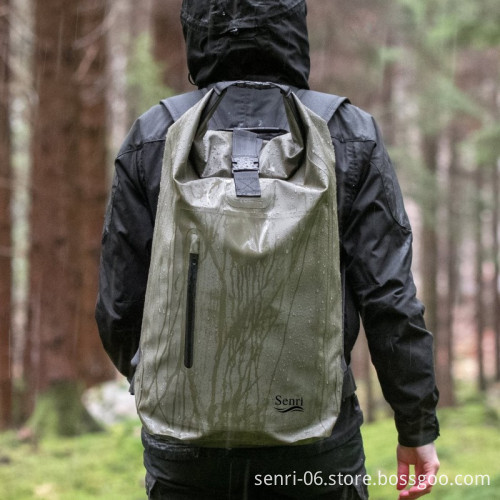 Waterproof Foldable Boating Backpack Custom Logo