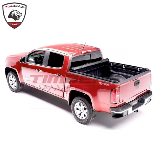 High Quality 4X4 Pickup Soft Roll-Up Shutter Bed Cover for Chevy Colorado & Silverado