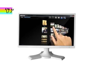Touchscreen Panel Pc/ 17.3" Advertising All In One Desktop Computer For Airport Vip Room