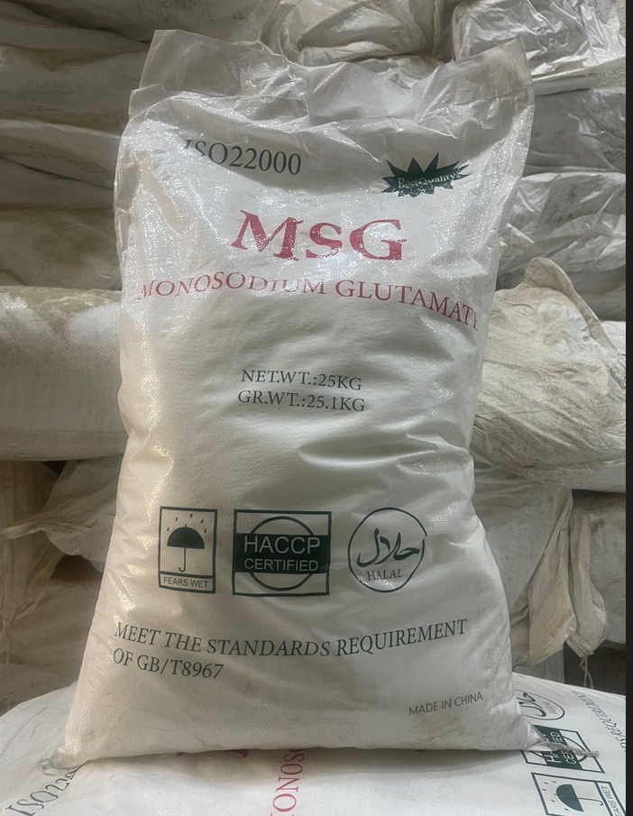 MSG CAS 142-47-2 Amplaceurs de saveur 99% de glutamate de monosodium