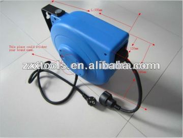 Auto retractable extension cord reel/ cable reel/extension cord reel