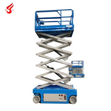 CE Certified Self-Propelled Electric Scissor Lifts: 6m to 14m Aerial Work Platforms