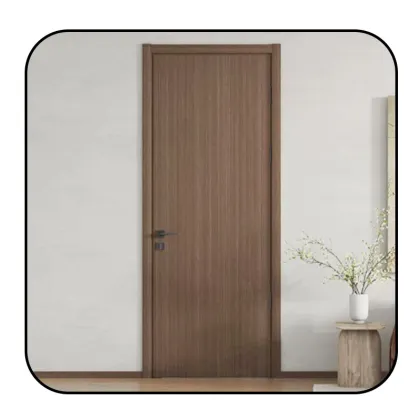Custom Invisible Door: Hormann Zhang's Minimalist Wooden Interior Push Pull Doors