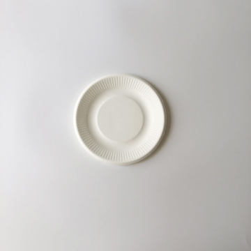 6 Zoll Ripple Bagasse -Platte φ156mm