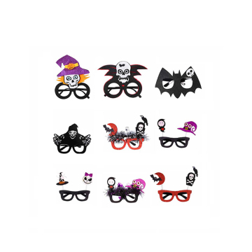 Halloween Skeleton Glasses - Masquerade Party Dress-Up Prop