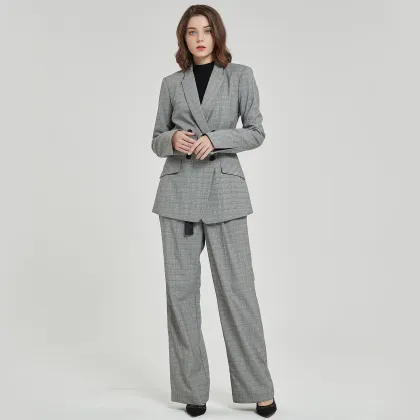 New Design Women's Fashion Casual Blazer Work Suit