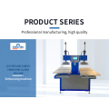3D Silicone Double Head Embossing Machine Garment Embossing