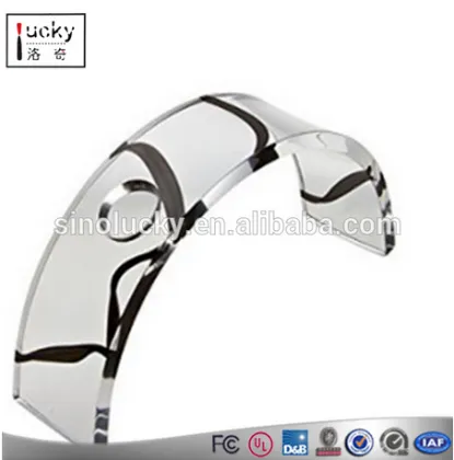 Wine Rack Curved Acrylic Single Bottle Wine Stand,Custom all shape