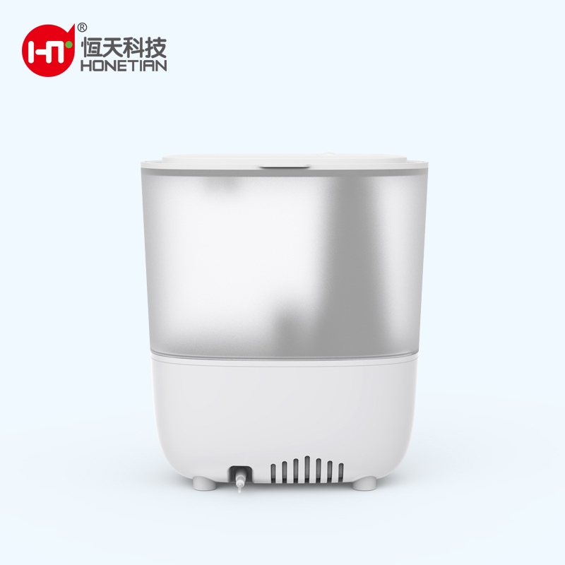 HONETIAN 7 color night light knob control high mist output 2.5L capacity custom colors indoor plastics top fill humidifier