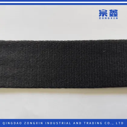 Heavy Duty Black Webbing Strap for Luggage