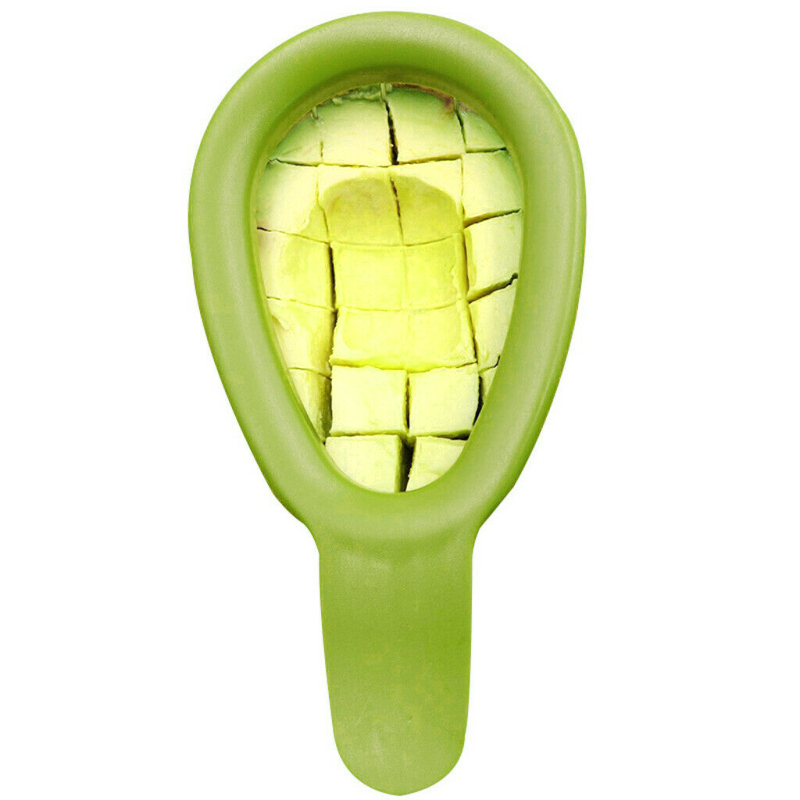 Avocado Dice Cube Stainless steel Slicer Fruits Melon Cutter Cuber Kitchen Appliances Plastic Handle Gadgets Accessories Tools