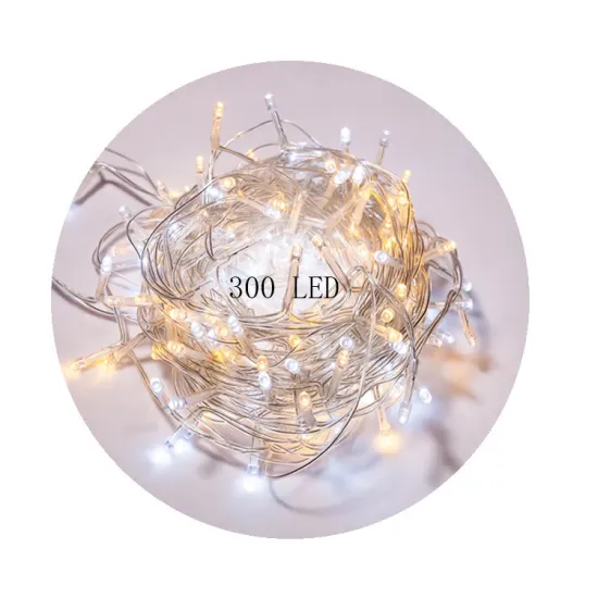China supplies outdoor fancy led string lights for garden decoration