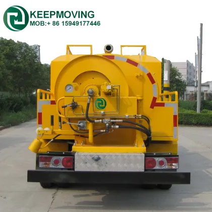 4X2 JAC 3CBM Septic Water Tank Cleaning Truck in Saudi Arabia